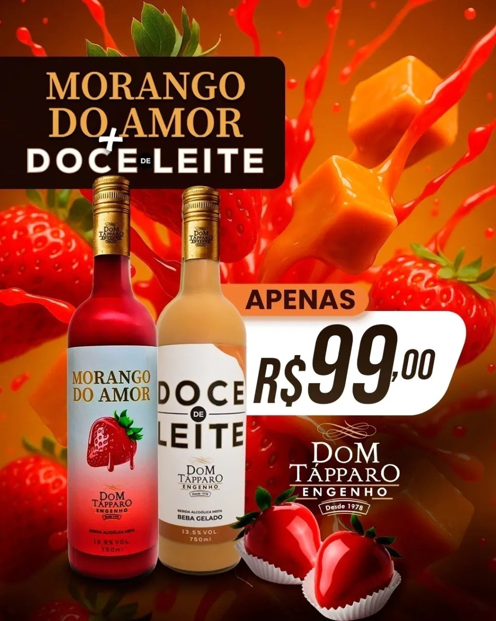 Bebidas Mistas – Morango do Amor & Doce de Leite (Cópia)